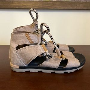 Sorel Lace Up Hiking Sandals